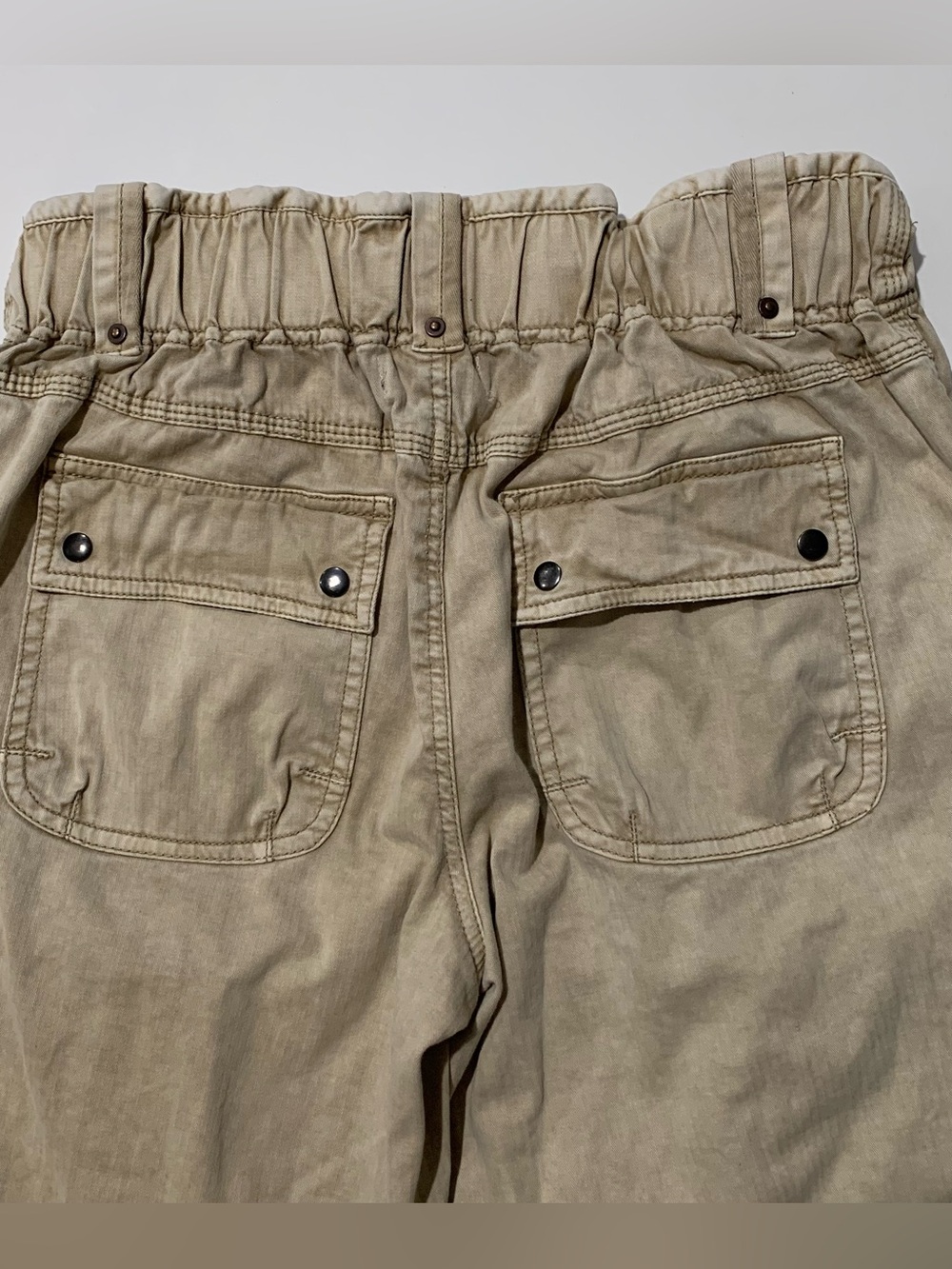 We The Free Can’t Compare Slouch Khaki Cargo Utility Pants Streetwear Gorpcore S - Picture 6 of 16